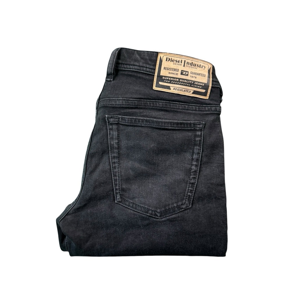 Diesel Current Sleenker Black Stretch Denim Men's Jeans Size 29x30